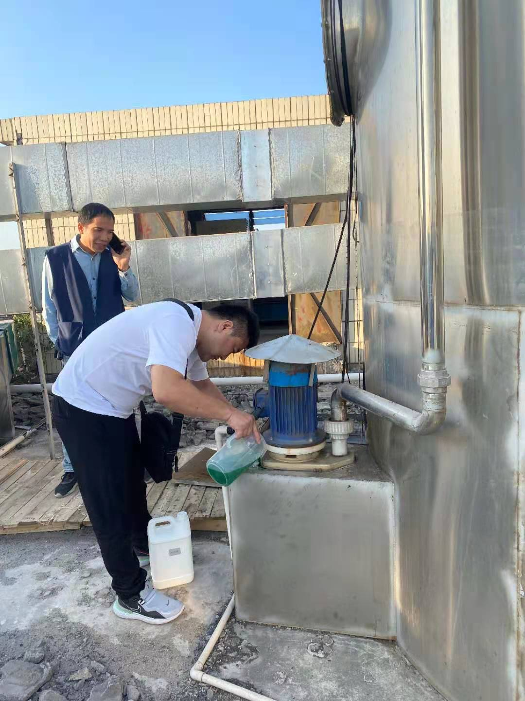 東莞化工廢水脫色劑案例